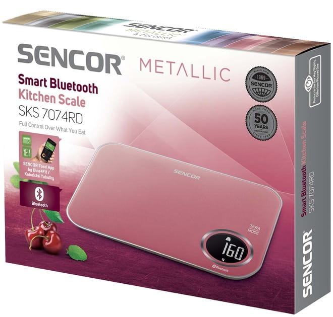 Весы кухонные Sencor SKS 7074RD