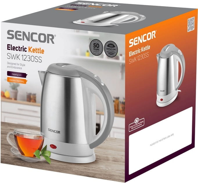 Електрочайник Sencor SWK 1230SS