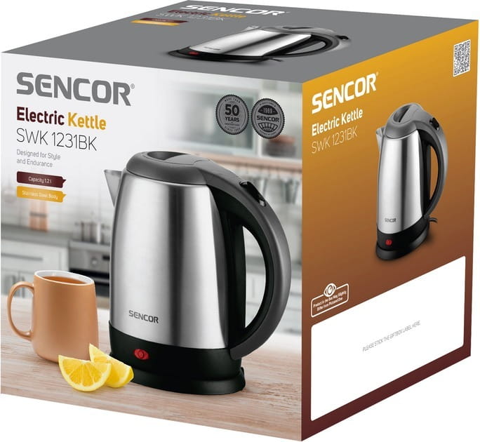 Электрочайник Sencor SWK 1231BK