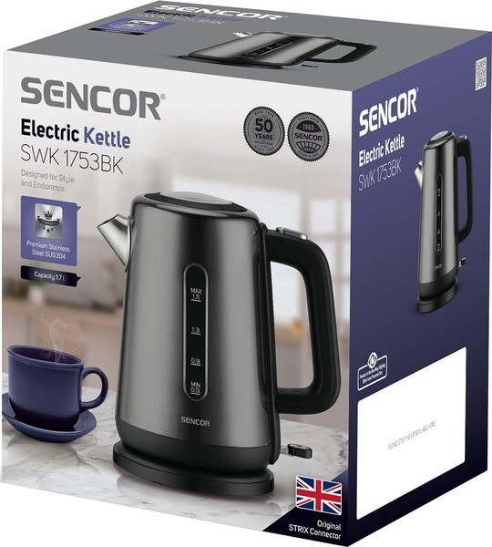 Електрочайник Sencor SWK 1753BK