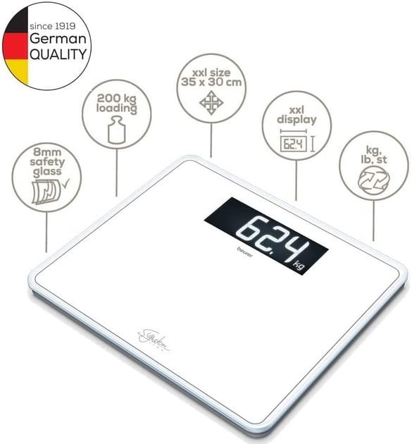 Ваги підлогові Beurer GS 410 Signature Line white