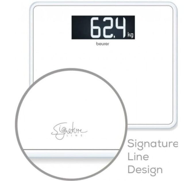 Ваги підлогові Beurer GS 410 Signature Line white