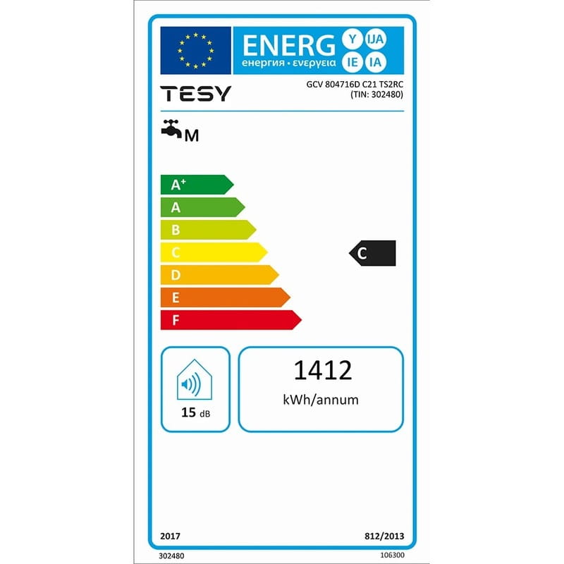 Водонагреватель Tesy Modeco Ceramic S GCV6S 804724D C21 TS2RCP