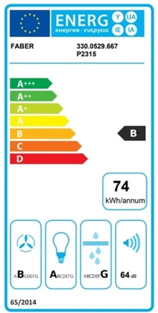 Витяжка Faber Tweet Ev8 Led WH A80