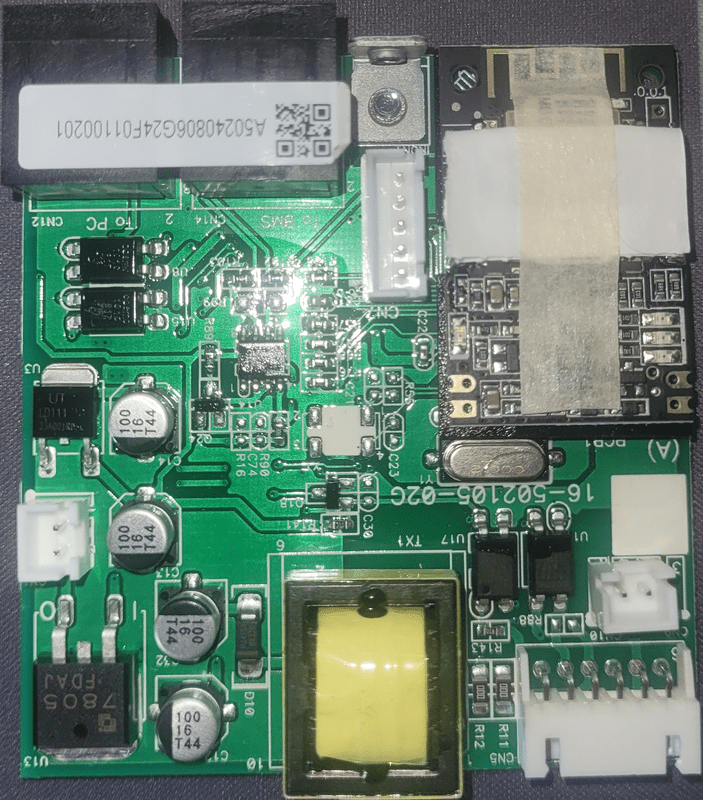 Wi-Fi-інтерфейс (плата для моніторингу) для Voltronic Axpert VM II Elite (wifibrd-Axpert-VM-II-Elite)