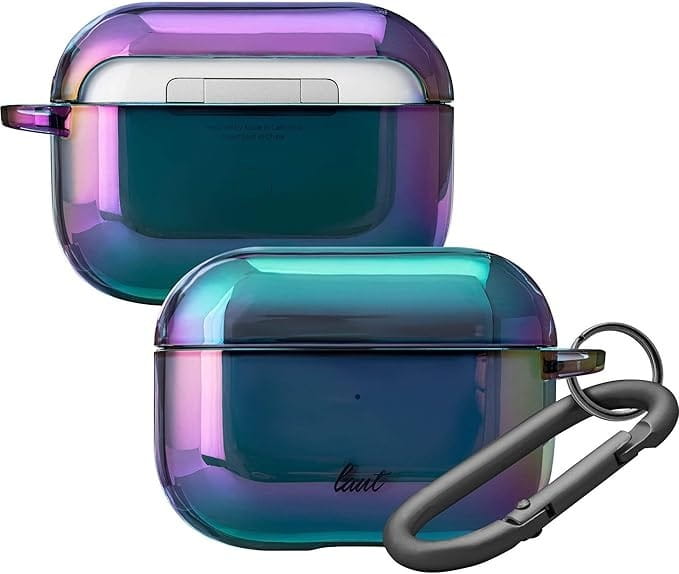 Чeхол Laut Holo для Apple AirPods Pro Iridescent Blue (L_APP_HO_BK)