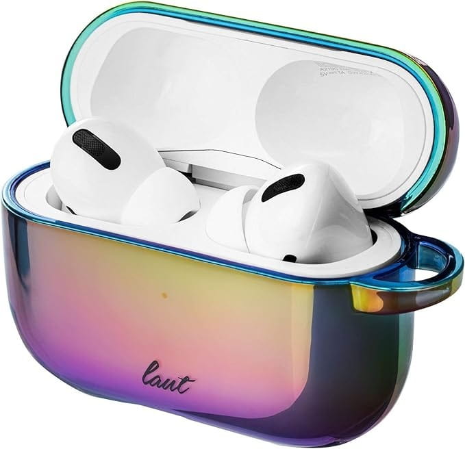 Чeхол Laut Holo для Apple AirPods Pro Iridescent Blue (L_APP_HO_BK)