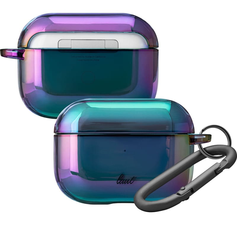 Чeхол Laut Holo для Apple AirPods Pro Iridescent Blue (L_APP_HO_BK)