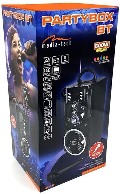 Акустична система Media-Tech Black (MT3150)