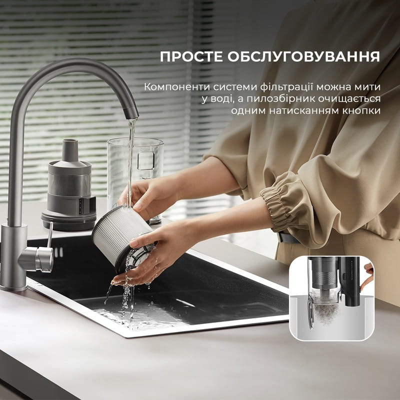 Аккумуляторный пылесос Dreame Z30 Animal (VZV17A)