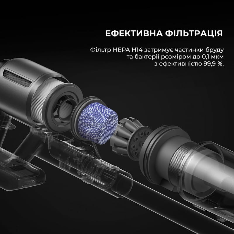 Аккумуляторный пылесос Dreame Z30 Animal (VZV17A)