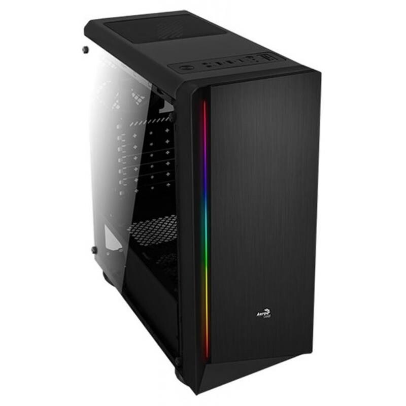 Корпус AeroCool Rift BG (Rift BG) Black без БП