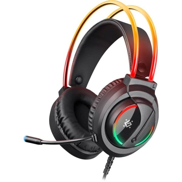 Гарнітура Defender Flame RGB Black (64555)