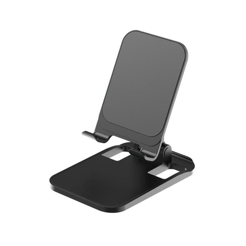 Держатель для смартфона SkyDolphin SH10 Folding Desktop Stand Black (PST-000053)_акция