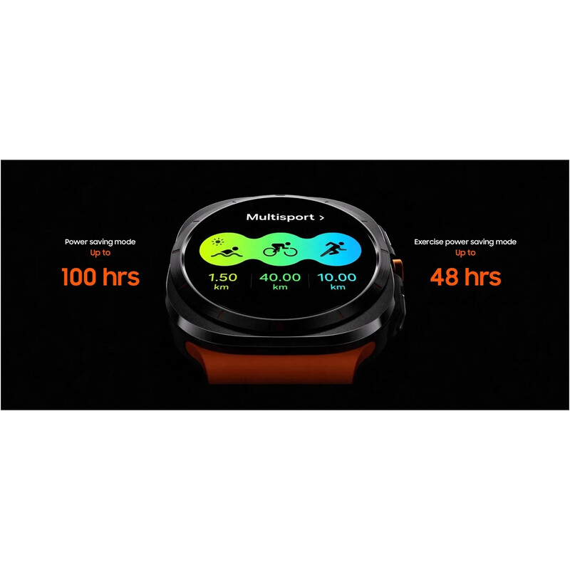 Смарт-годинник Samsung Galaxy Watch Ultra eSIM Titanium Gray (SM-L705FDAASEK)