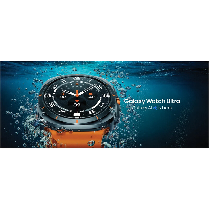 Смарт-годинник Samsung Galaxy Watch Ultra eSIM Titanium Gray (SM-L705FDAASEK)