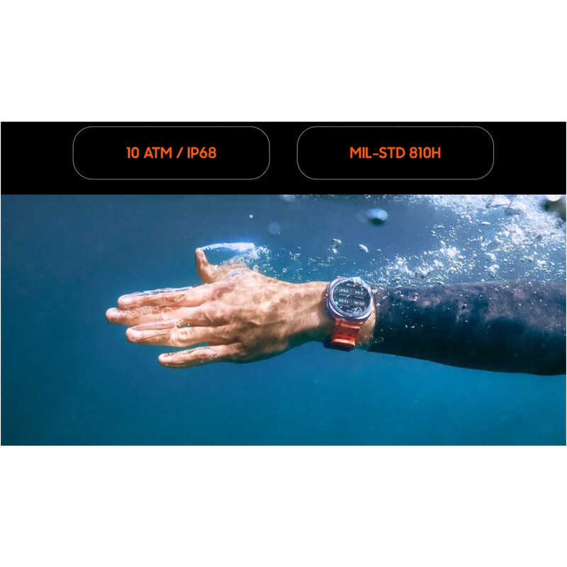 Смарт-годинник Samsung Galaxy Watch Ultra eSIM Titanium Gray (SM-L705FDAASEK)