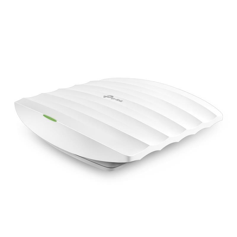 Точка доступа TP-Link EAP115 (1х100Мбит, 300Mbps, 100мВт, 2,4Ghz, 20дБм, потолочная, PoE, EAP Controller, 2х3дБи)