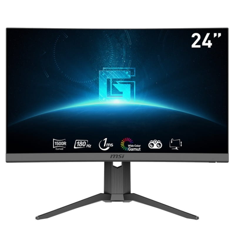 Монитор MSI 23.8" G24C6P E2 VA Black Curved 180Hz