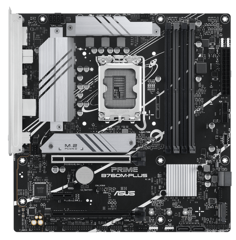 Материнська плата Asus Prime B760M-Plus Socket 1700