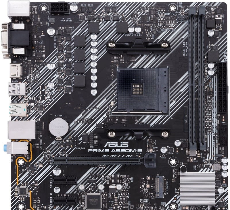 Материнская плата Asus Prime A520M-E/CSM Socket AM4