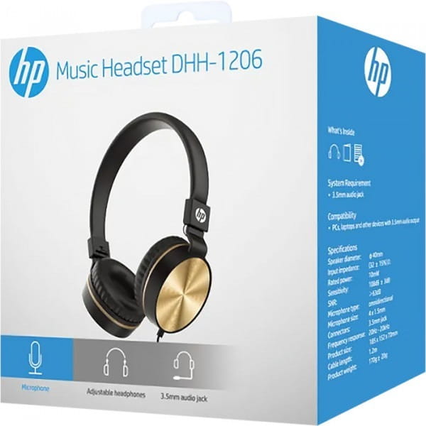 Гарнитура HP DHH-1206BK Black