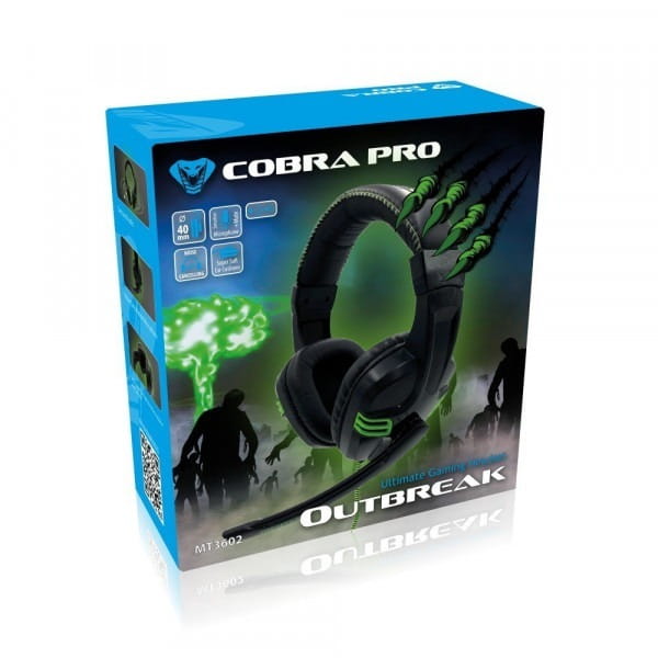 Гарнитура Media-Tech Cobra Pro Outbreak Black (MT3602)