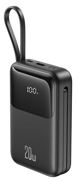 Универсальная мобильная батарея XO PR234 20000mAh PD20W + QC22.5W with iP Black