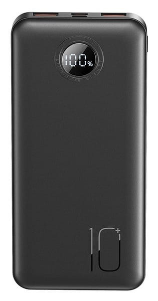 Універсальна мобільна батарея XO PR238 10000mAh PD20W + QC22.5W Black