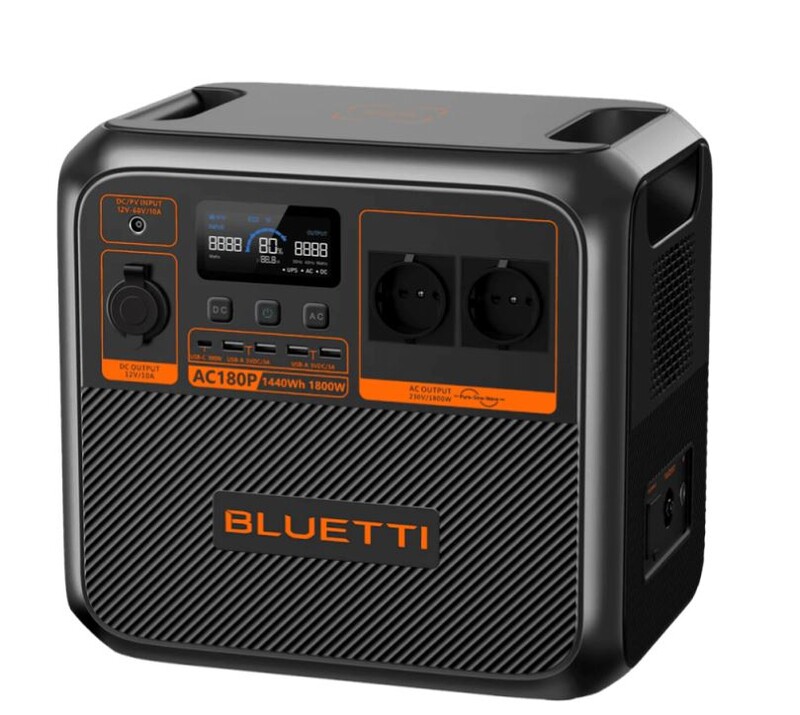 Зарядная станция Bluetti AC180P, 1440Wh, 1800W, LiFePO4