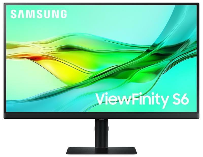 Монітор Samsung 27" ViewFinity S6 (LS27D604UAIXCI) IPS Black