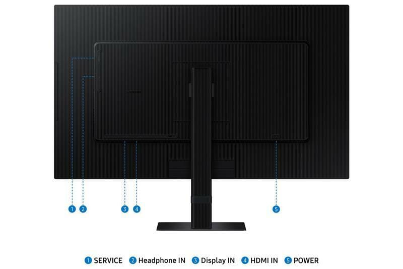 Монітор Samsung 27" ViewFinity S7 (LS27D700EAIXCI) IPS Black