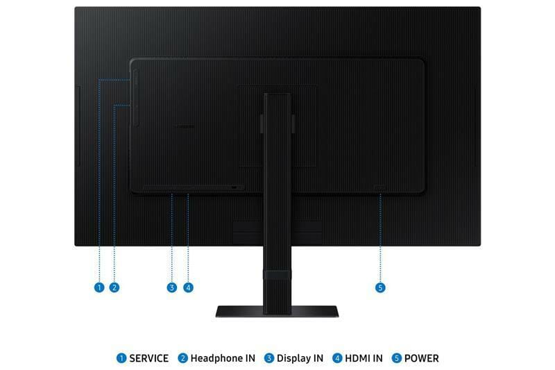 Монитор Samsung 27" ViewFinity S7 (LS27D700EAIXCI) IPS Black