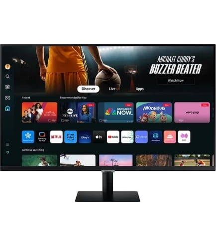 Монитор Samsung 32" Smart Monitor M7 (LS32DM702UIXUA) VA Black