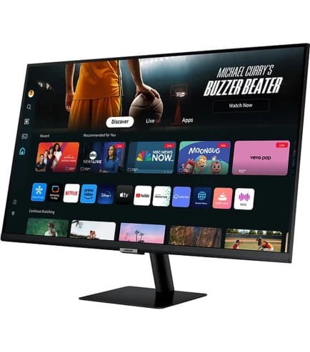 Монитор Samsung 32" Smart Monitor M7 (LS32DM702UIXUA) VA Black