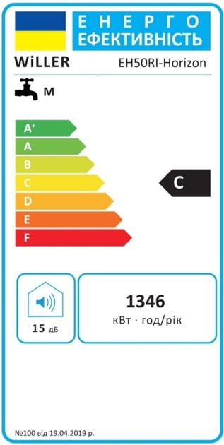 Водонагреватель Willer EH50RI-Horizon