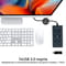 Фото - USB-хаб Promate EzHub Grey 7 ports | click.ua