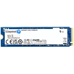 Накопичувач SSD 1TB M.2 NVMe Kingston NV3 M.2 2280 PCIe Gen4.0 x4 (SNV3S/1000G)