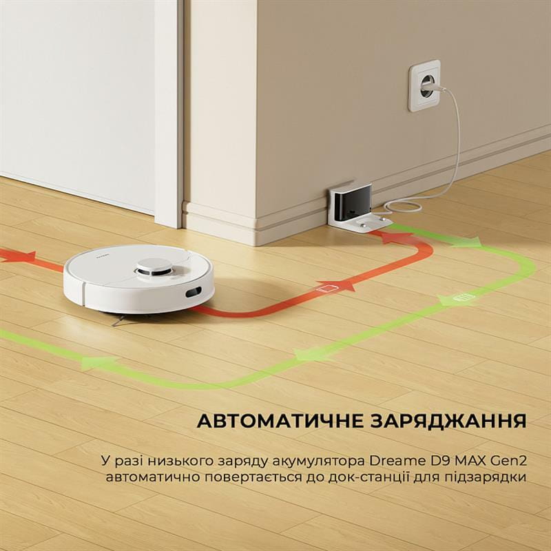 Робот-пылесос Dreame D9 Max White Gen 2 (RLD34GA-Wh)