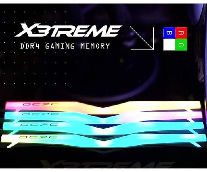 Модуль памяти DDR4 2x8GB/4000 OCPC X3 RGB Black Label Kit (MMX3A2K16GD440C19BL)