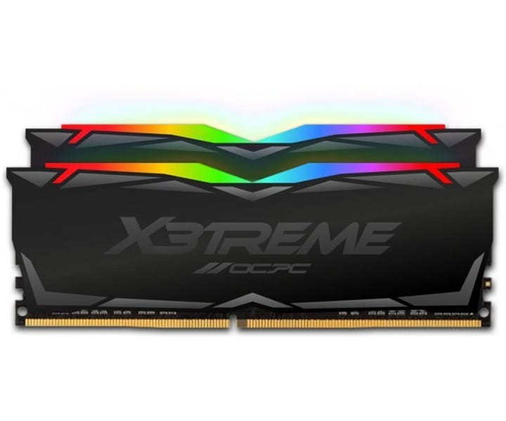 Модуль памяти DDR4 2x32GB/3600 OCPC X3 RGB Black Kit (MMX3A2K64GD436C18)