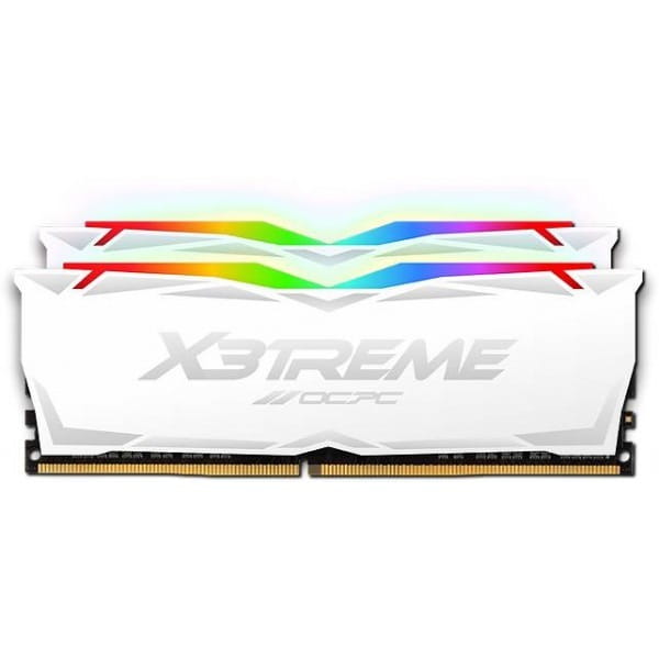 Модуль пам`ятi DDR4 2x8GB/3600 OCPC X3 RGB White (MMX3A2K16GD436C18W)