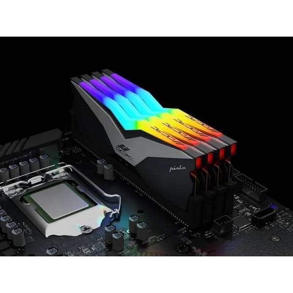 Модуль пам`ятi DDR5 2x16GB/6200 OCPC PISTA RGB C40 Titan (MMPT2K64GD562C40T)