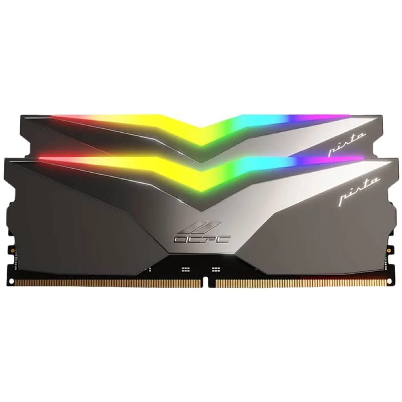 Модуль памяти DDR5 2x16GB/6200 OCPC PISTA RGB C40 Titan (MMPT2K64GD562C40T)