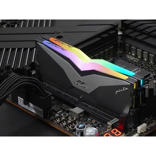 Модуль пам`ятi DDR5 2x16GB/6200 OCPC PISTA RGB C40 Titan (MMPT2K32GD562C40T)