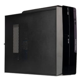 Корпус Prologix E106 Slim Black Door 400W_сборка