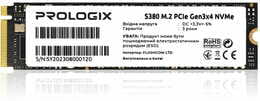 Накопитель SSD  256GB Prologix S380 M.2 2280 PCIe 3.0 x4 NVMe TLC (PRO256GS380)_сборка