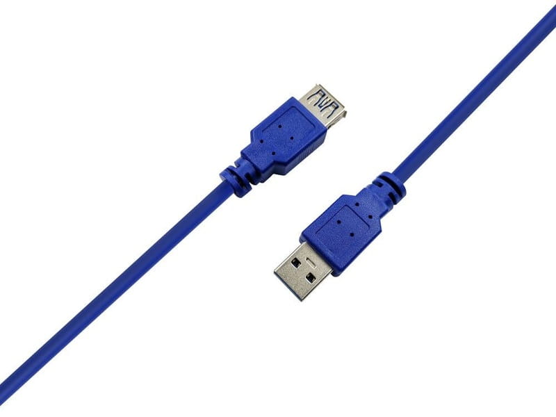 Кабель ProLogix (PR-USB-P-11-30-3m) USB 3.0 AM/AF, синий, 3м_бн