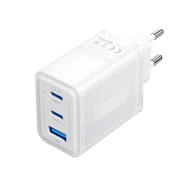 Сетевое зарядное устройство Vention GaN III PD 65W QC3.0 5A White (FERW0-EU)