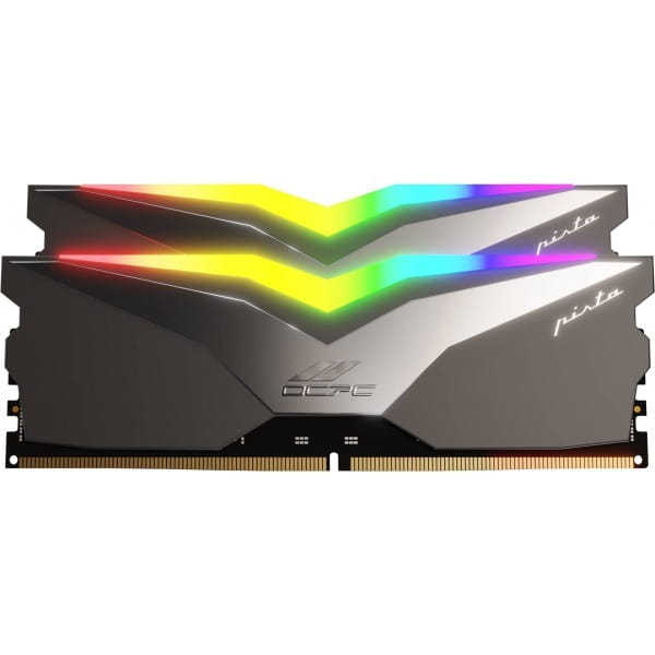 Модуль пам`ятi DDR5 2x16GB/6200 OCPC PISTA RGB C36 Titan (MMPT2K32GD562C36T)